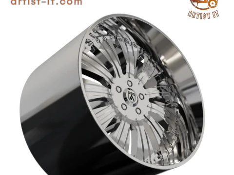 ASANTI AF136 WHEEL 3D MODEL 3D Print Model