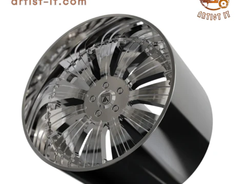 ASANTI AF136 WHEEL 3D MODEL 3D Print Model