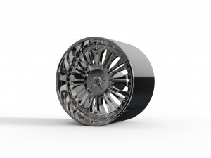 ASANTI AF137 WHEEL 3D MODEL 3Dプリントモデル