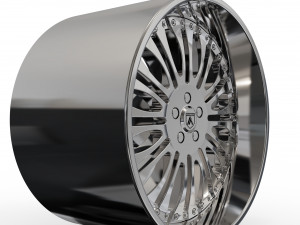 ASANTI AF137 WHEEL 3D MODEL 3Dプリントモデル