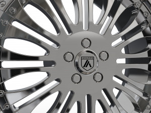 ASANTI AF137 WHEEL 3D MODEL 3Dプリントモデル