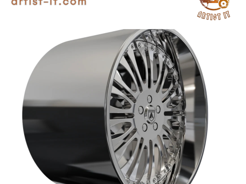 ASANTI AF137 WHEEL 3D MODEL 3D Print Model
