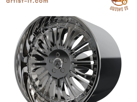 ASANTI AF137 WHEEL 3D MODEL 3D Print Model