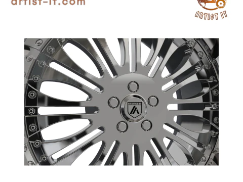 ASANTI AF137 WHEEL 3D MODEL 3D Print Model