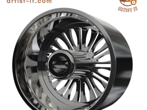 ASANTI AF137 WHEEL 3D MODEL 3D Print Model