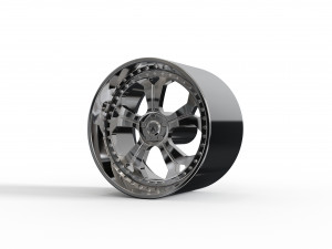 ASANTI AF138 WHEEL 3D MODEL 3Dプリントモデル