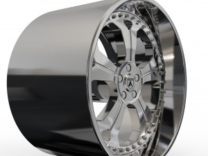ASANTI AF138 WHEEL 3D MODEL 3Dプリントモデル
