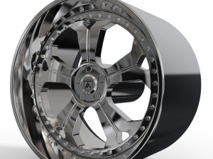ASANTI AF138 WHEEL 3D MODEL 3Dプリントモデル