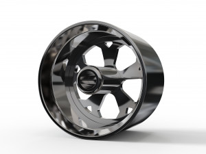 ASANTI AF138 WHEEL 3D MODEL 3Dプリントモデル