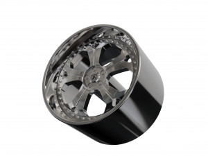 ASANTI AF138 WHEEL 3D MODEL 3Dプリントモデル