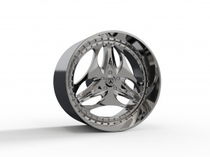ASANTI AF141 WHEEL 3D MODEL 3D प्रिंट मॉडल