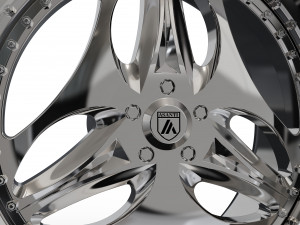 ASANTI AF141 WHEEL 3D MODEL Modelo de impresión 3D