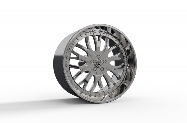 ASANTI AF147 WHEEL 3D MODEL 3D प्रिंट मॉडल .c4d .max .obj .3ds .fbx .stl .blend 