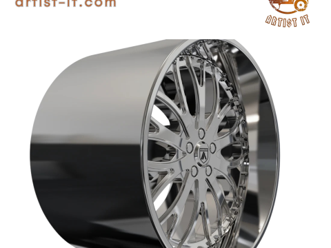 ASANTI AF147 WHEEL 3D MODEL 3D Print Model