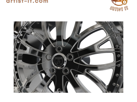 ASANTI AF147 WHEEL 3D MODEL 3D Print Model