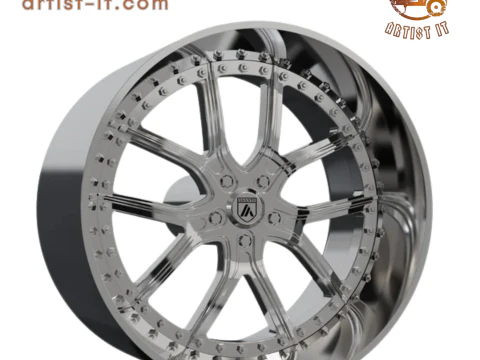 ASANTI AF150 WHEEL 3D MODEL 3D Print Model