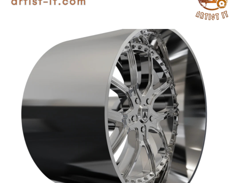 ASANTI AF150 WHEEL 3D MODEL 3D Print Model