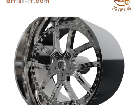 ASANTI AF150 WHEEL 3D MODEL 3D Print Model