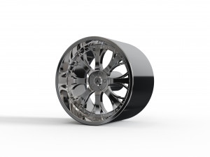 ASANTI AF153 WHEEL 3D MODEL Modèles 3D en vedette