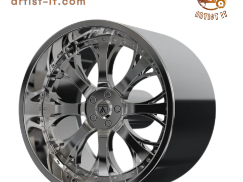ASANTI AF153 WHEEL 3D MODEL 3D Print Model