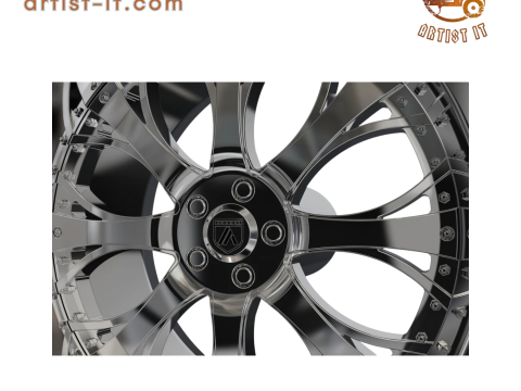 ASANTI AF153 WHEEL 3D MODEL 3D Print Model