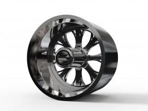 ASANTI AF154 WHEEL 3D MODEL 3Dプリントモデル
