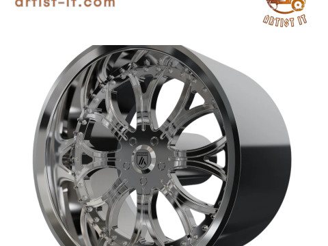 ASANTI AF154 WHEEL 3D MODEL 3D Print Model