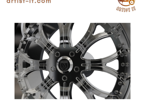 ASANTI AF154 WHEEL 3D MODEL 3D Print Model