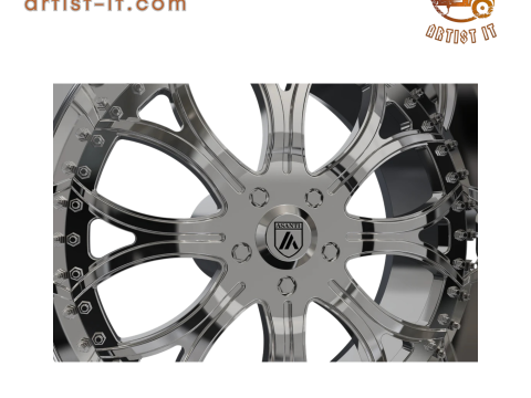 ASANTI AF154 WHEEL 3D MODEL 3D Print Model