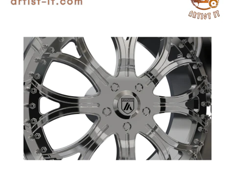 ASANTI AF154 WHEEL 3D MODEL 3D Print Model