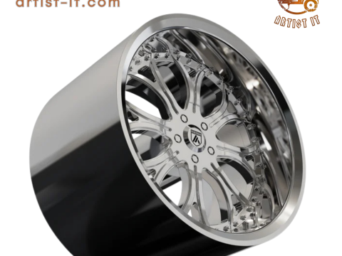 ASANTI AF154 WHEEL 3D MODEL 3D Print Model