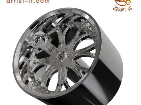 ASANTI AF154 WHEEL 3D MODEL 3D Print Model