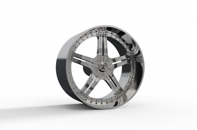 ASANTI AF155 WHEEL 3D MODEL 3D 프린트 모델 .c4d .max .obj .3ds .fbx .stl .blend 