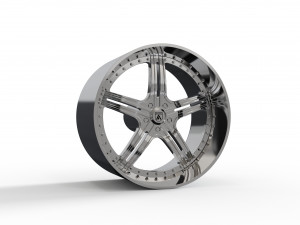 ASANTI AF155 WHEEL 3D MODEL 3D प्रिंट मॉडल