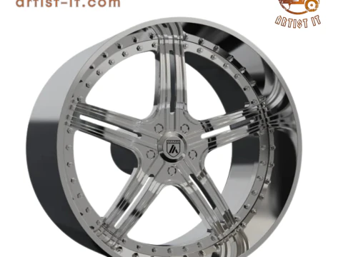 ASANTI AF155 TEKERLEK 3D MODEL 3D Baskı Modeli