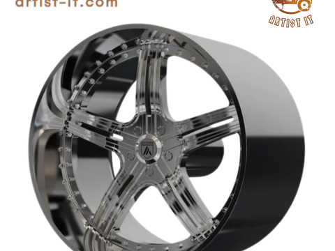 ASANTI AF155 WHEEL 3D MODEL 3D Print Model