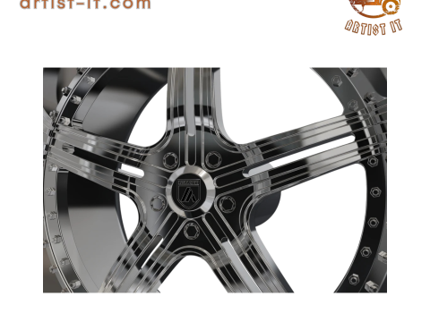 ASANTI AF155 WHEEL 3D MODEL 3D Print Model