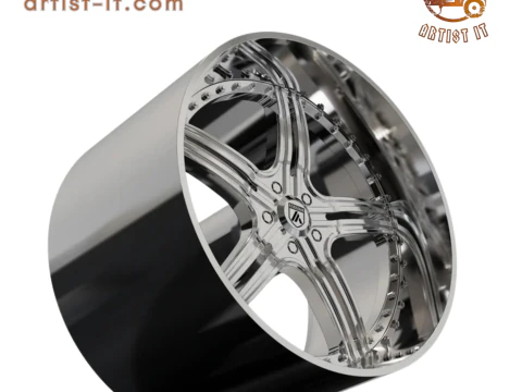 ASANTI AF155 WHEEL 3D MODEL 3D Print Model