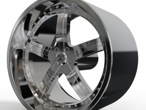 ASANTI AF156 WHEEL 3D MODEL Modello di stampa 3D