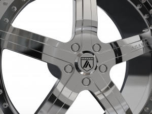 ASANTI AF156 WHEEL 3D MODEL Modello di stampa 3D