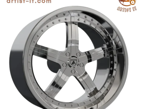 ASANTI AF156 TEKERLEK 3D MODEL 3D Baskı Modeli