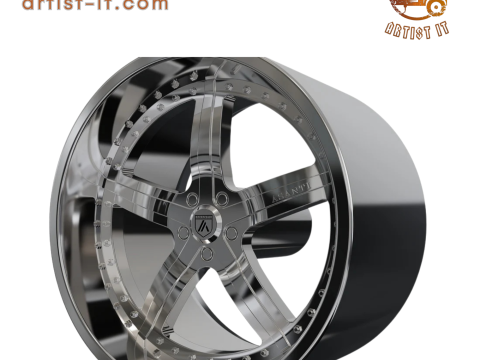 ASANTI AF156 WHEEL 3D MODEL 3D Print Model