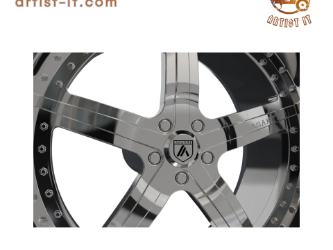 ASANTI AF156 WHEEL 3D MODEL 3D Print Model