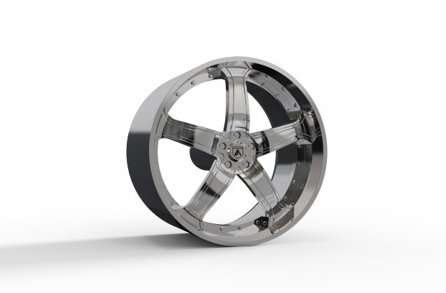 ASANTI AF165 WHEEL 3D MODEL 3D 프린트 모델 .c4d .max .obj .3ds .fbx .stl .blend 