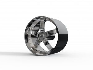 ASANTI AF165 WHEEL 3D MODEL 3D 프린트 모델