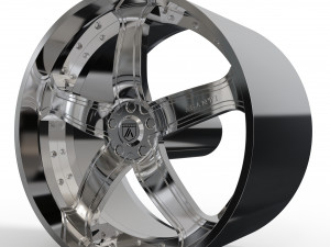 ASANTI AF165 WHEEL 3D MODEL 3D 프린트 모델