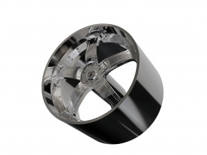 ASANTI AF165 WHEEL 3D MODEL 3D 프린트 모델