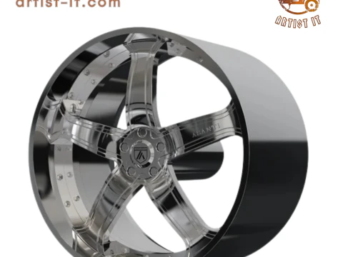 ASANTI AF165 WHEEL 3D MODEL 3D Print Model