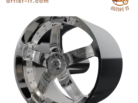 ASANTI AF165 WHEEL 3D MODEL 3D Print Model