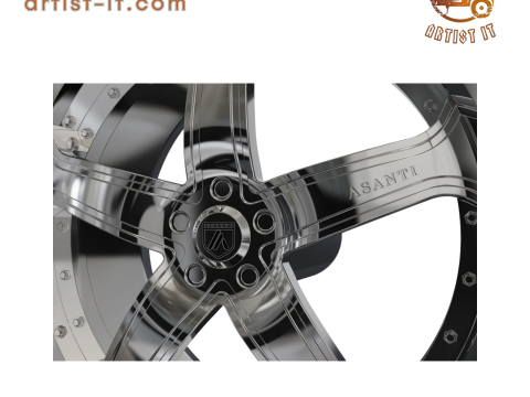 ASANTI AF165 WHEEL 3D MODEL 3D Print Model